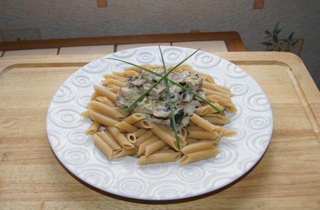 Penne alla boscaiola - Photo par aurelimx