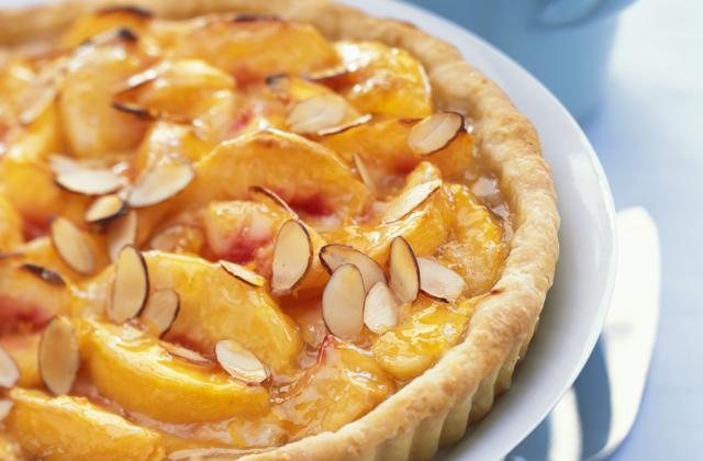 Tarte à la crème de frangipane tonka et pêches - Photo par cibcan
