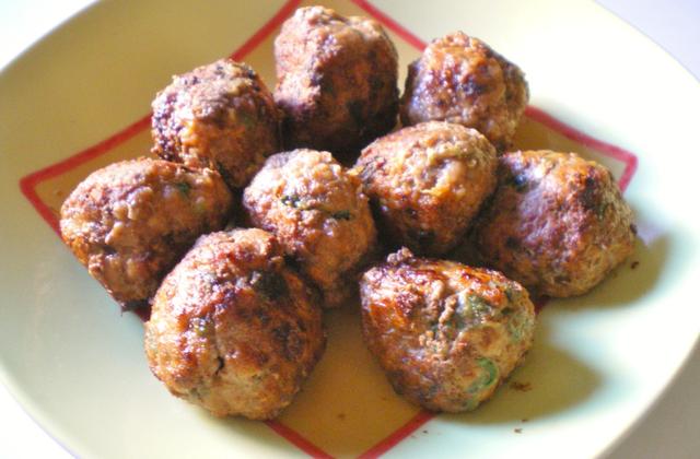 Boulettes de bœufs aux épinards - Photo par lyhele