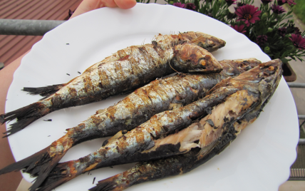 Sardines au barbecue - Photo par paulte