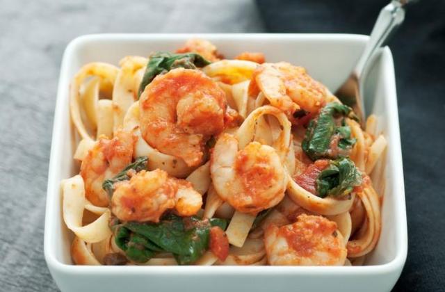 Crevettes sauce piquante - Photo par juliecWg