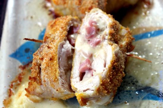 4 recettes originales de cordon bleu - rose and cook