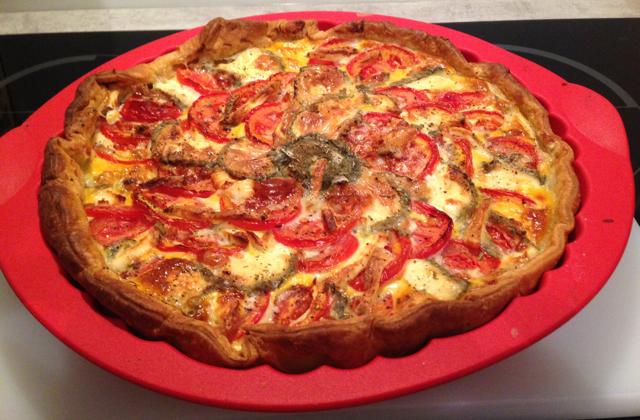 Tarte à la tomate et au chèvre - Photo par Communauté 750g