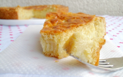 Gâteau basque à la crème pâtissière - Photo par mathildee