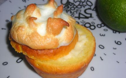 Muffins façon "tarte au citron vert meringuée" - Photo par chrism1