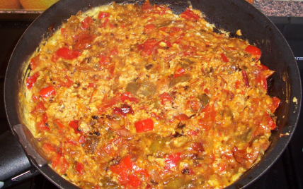 Piperade basquaise - Photo par Chef Damien