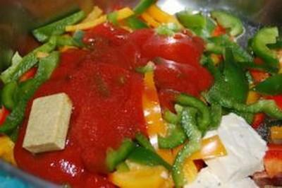 Soupe aux 3 poivrons - Photo par ihoube