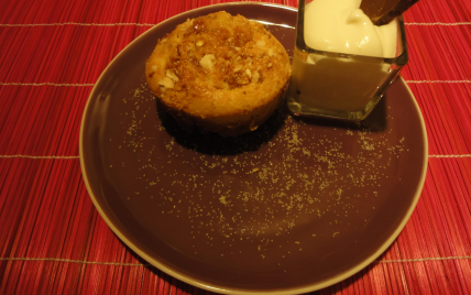Muffins caramélisés aux amandes et noix de cajou - Karol