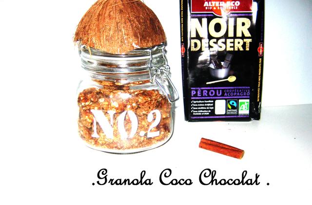 Granola coco chocolat - Photo par pollys