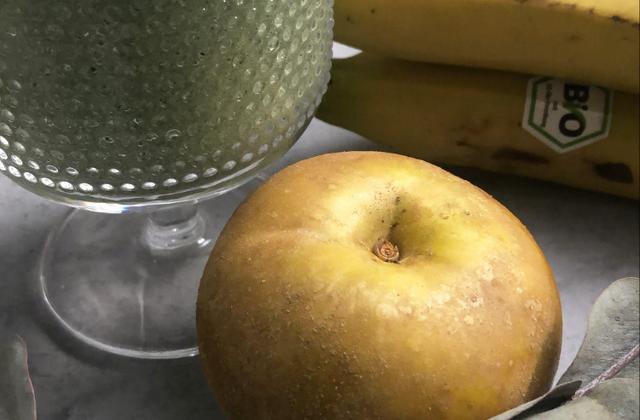Jus de fruits d'hiver à la spiruline - Photo par 750g