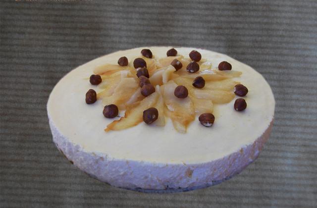 Gâteau noisette aux poires - Mokacina