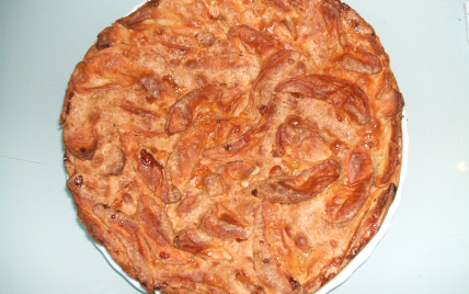 Gâteau crousti-moelleux aux pommes - Photo par Elo74