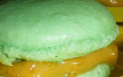 Macarons à la pistache classiques - Photo par annebetty