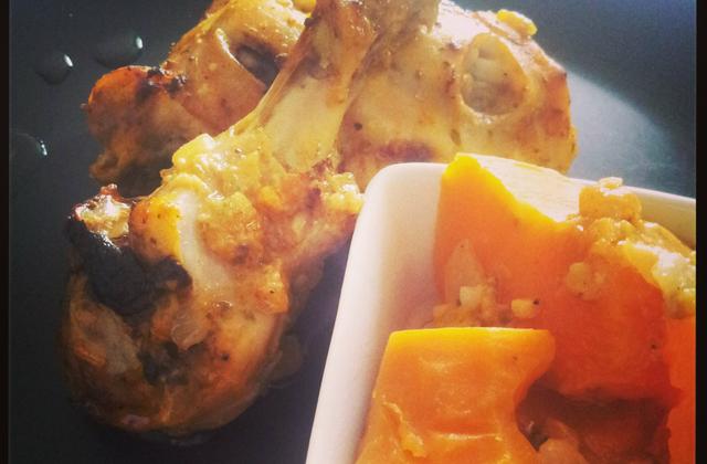 Poulet aux piments doux et patates douces - Photo par Feelacuisine