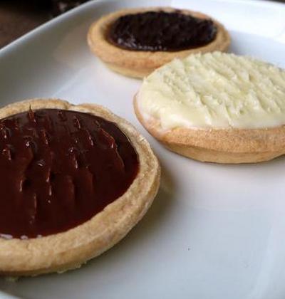 Trio de tartelettes à l'orange et aux 3 chocolats - Photo par agastache29