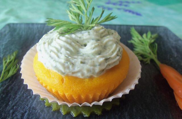 Cupcake carotte/cumin et ses fan(e)s - Photo par verob