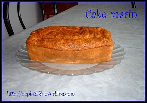 Cake marin! - Photo par Pépite57