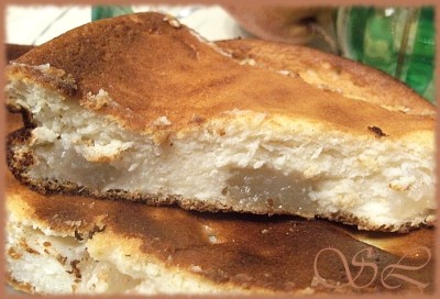 Moelleux de fromage blanc aux poires - Photo par Blog d'Elisa