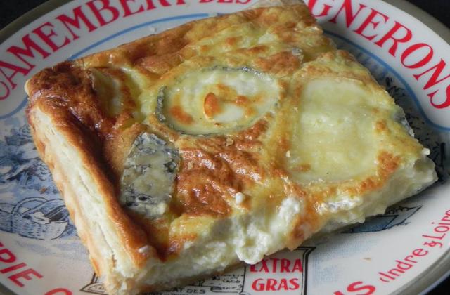Tarte aux 4 fromages et au fromage cottage cheese - Photo par La bonne soupe