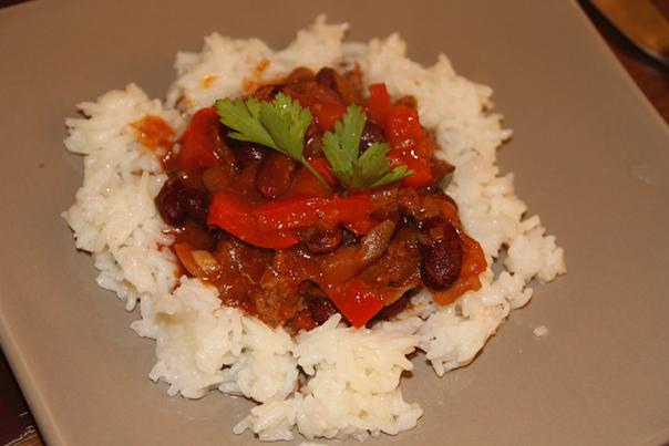 Chili con carne simple et délicieux - Photo par melpasl
