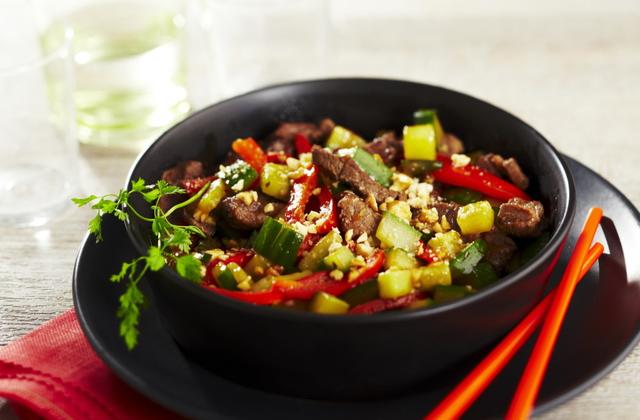 Bœuf sauté aux cacahuètes - Photo par 750g