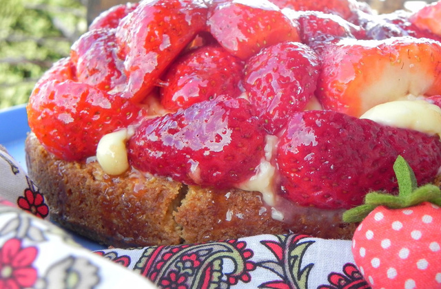 Recette Crumble Inverse Aux Fraises 750g