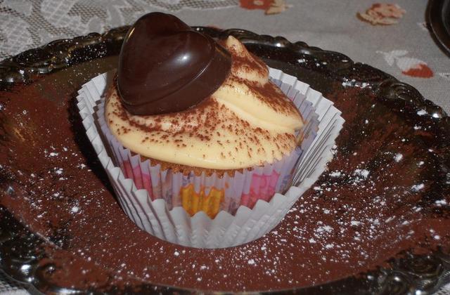 Cupcakes tiramisu pour la saint Valentin - Photo par pepitavignon