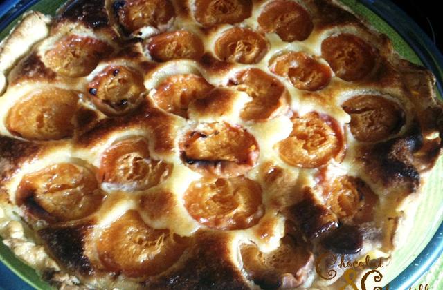 Tarte aux abricots et à l'amandine - Photo par pascalv3M