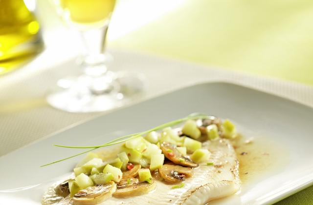 Carrelet au cidre - Photo par Pavillon France