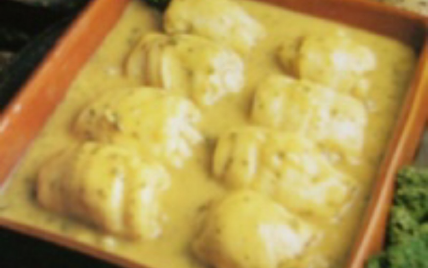 Filets de grenadier, sauce au fromage de brebis - Photo par capali