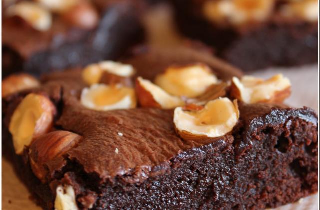 Brownie gourmand choco-Nutella - Photo par anaick