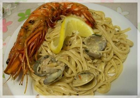 Les Linguines aux palourdes - Photo par coco006