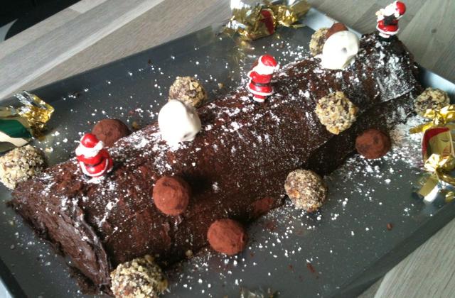 Bûche façon trianon maison - Photo par ag38li