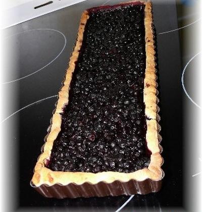 Recette traditionnelle de la tarte aux myrtilles - Photo par delf745