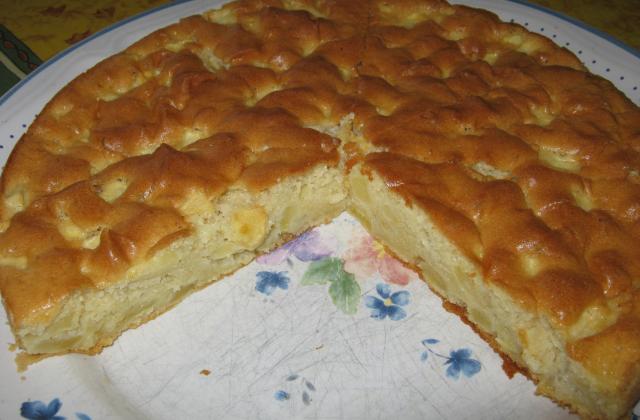 Gâteau moelleux pommes cannelle - Photo par Mama An Alre