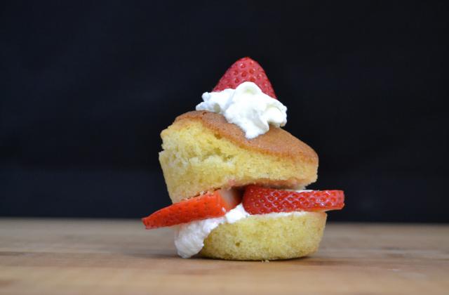 Muffins Shortcake aux fraises - Photo par 750g