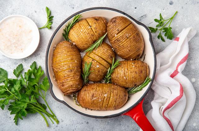 Pommes de terre hasselback - Photo par 750g