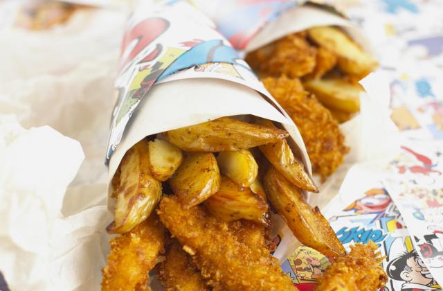 Fish and chips à l'heure anglaise - Photo par 750g