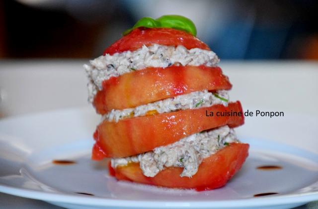 Tomate borsalino à la sardine - Photo par Ponpon