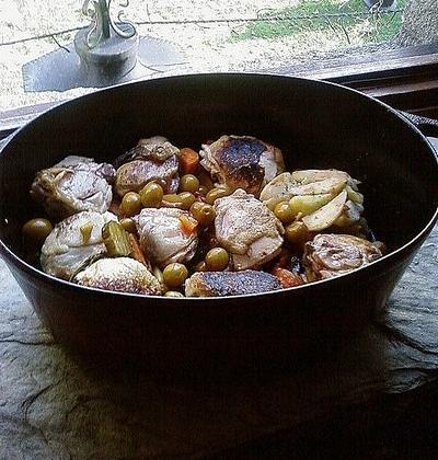 Tajine de poulet à ma façon ! - Photo par annickCh
