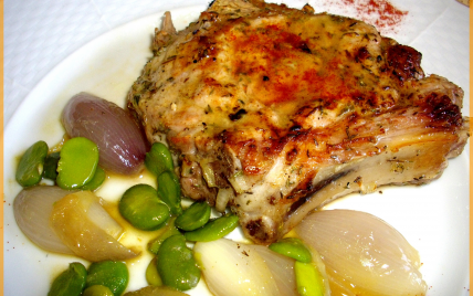 Côtes de veau grillée au thym - Photo par PEARL9