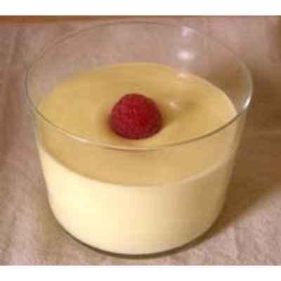 Mousse au chocolat blanc simple et délicieuse - Photo par helenetx
