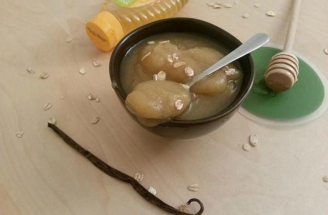 Compote de pommes à la vanille et au miel - Photo par ciboulette57