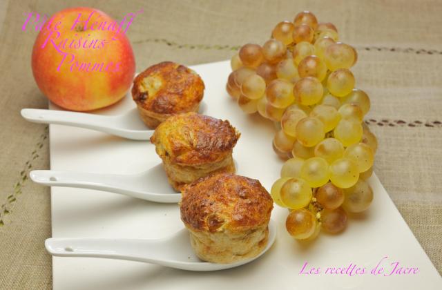 Recette autour du pâté Hénaff et muffins aux pommes et raisins - Photo par jacre