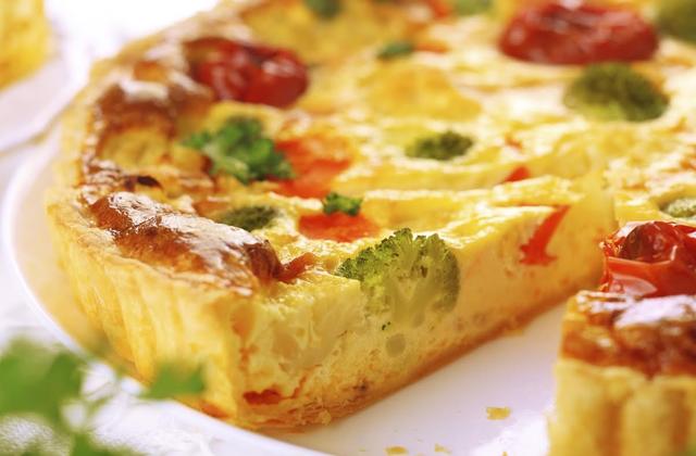 Tarte brocolis et tomates - Photo par 750g