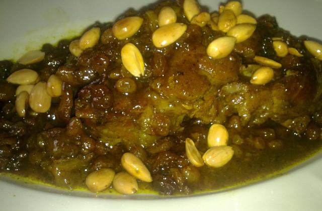 Tajine de collier d'agneau sucré (mrouzia) - Photo par A.Naima