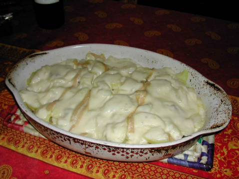 Tartiflette au micro-ondes - Photo par gco555