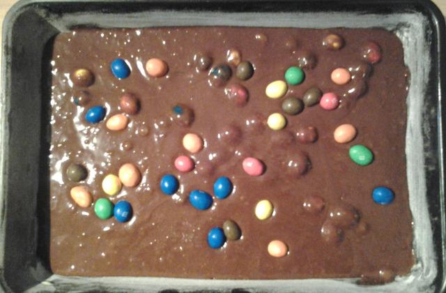 Brownies aux smarties - Photo par Invité