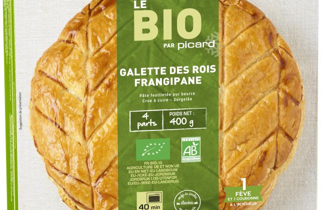 Galette des Rois frangipane, pur beurre surgelée - Picard