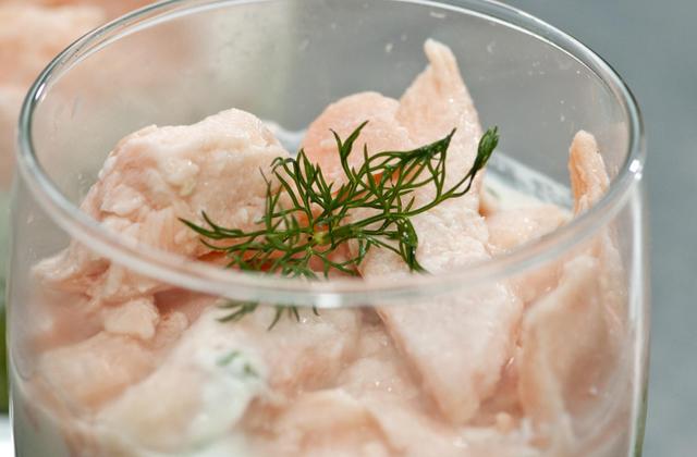 Verrines de jambon au Tartare - Photo par 750g